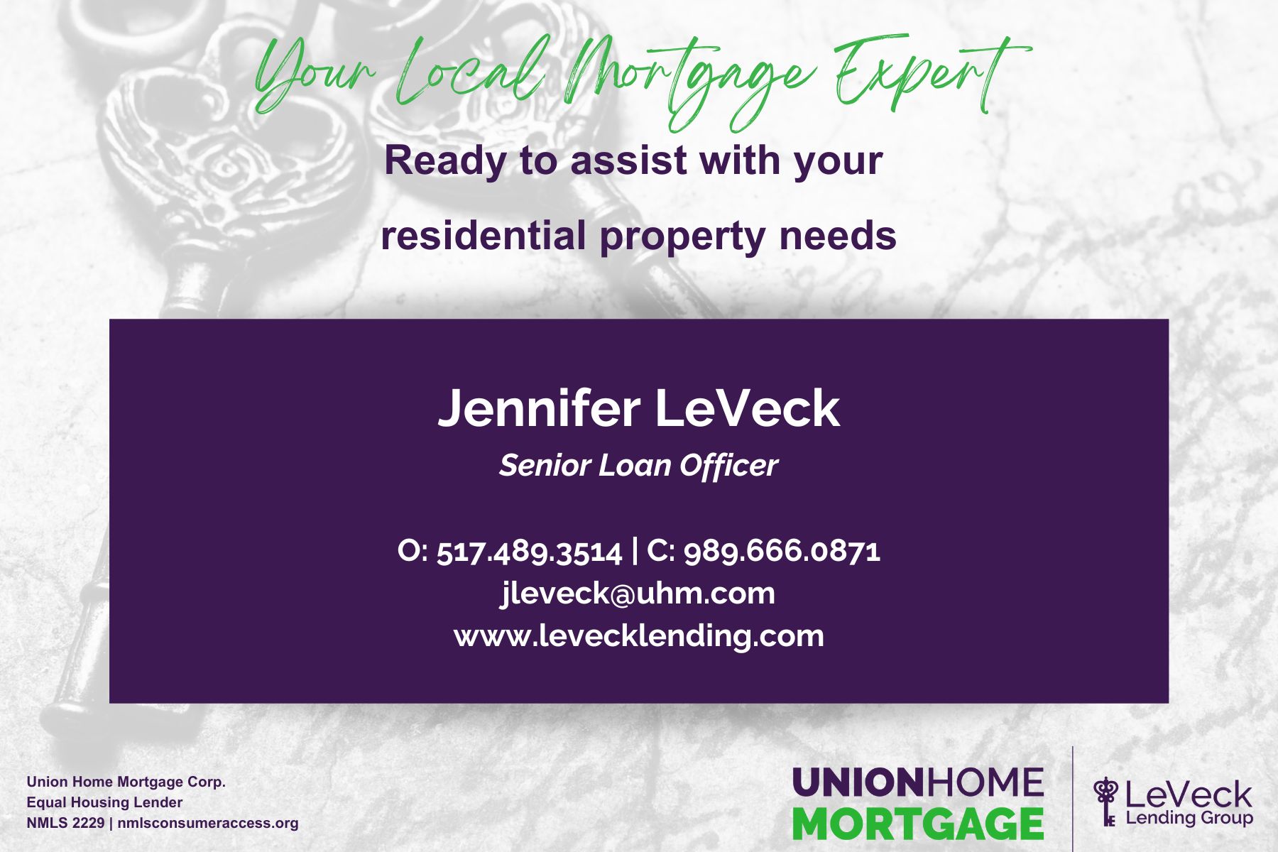 Jennifer LeVeck – Union Home Mortgage