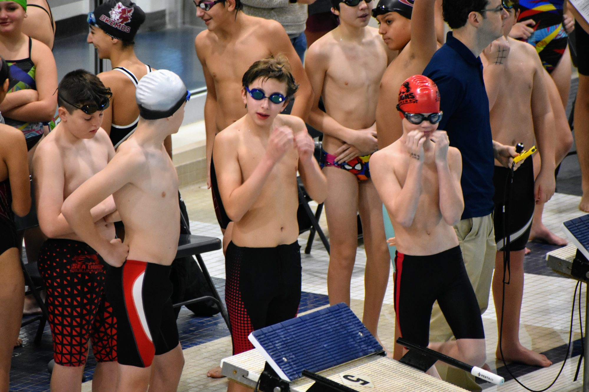 Middle School Boys Swim