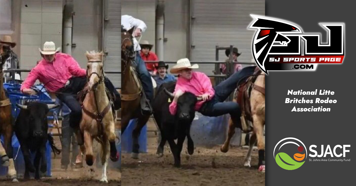 St. Johns Redwing Steer Wrestling