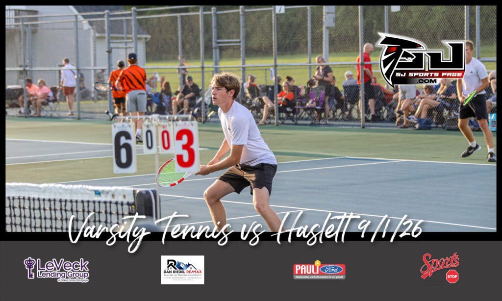 Varsity Tennisvs Haslett 9 1 26